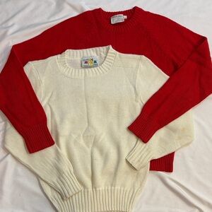 Bundle of 2 Small Vintage Kid’s Sweaters